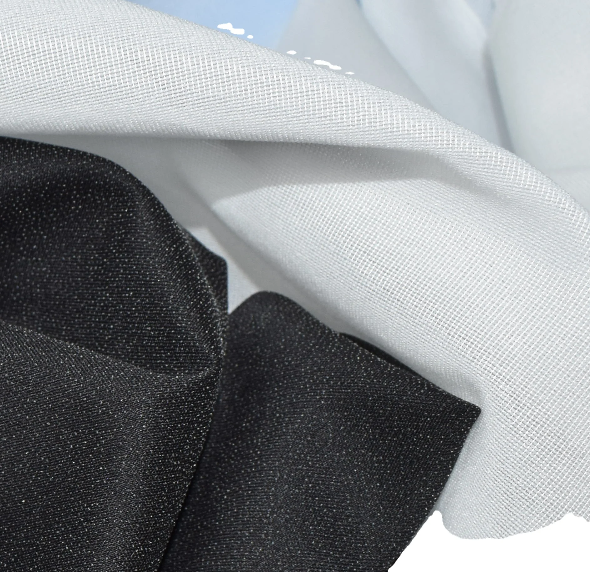 Knitted Interlining Leader Hot Sale Knitting Fabric Good Quality Clothing Warp Knitting Fabric Interlinings & Linings / Fabric