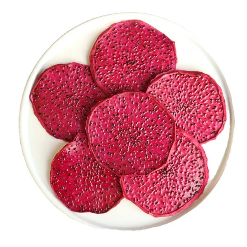 Natural 100% Dried Red Dragon Fruit Tea Dehydrated Pitahaya Fruits Slices Tea