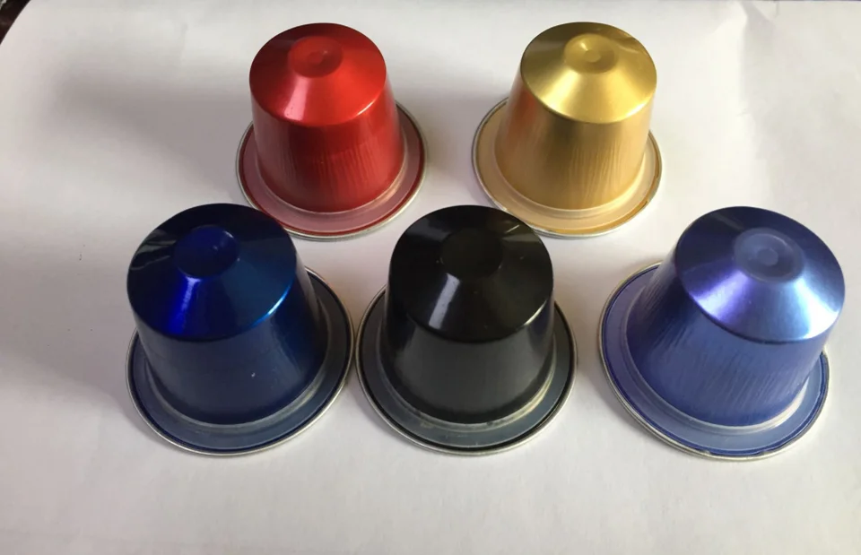 Hot Selling Aluminum Foil Empty Capsule Coffee K Cup Coffee Nespresso Aluminum Coffee Capsules