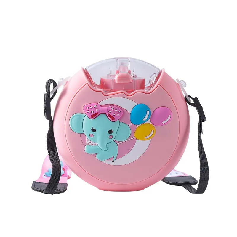 380ml Multi Color Children Carry Water Bottle  Easy Use My Drink Bottle For Kids
