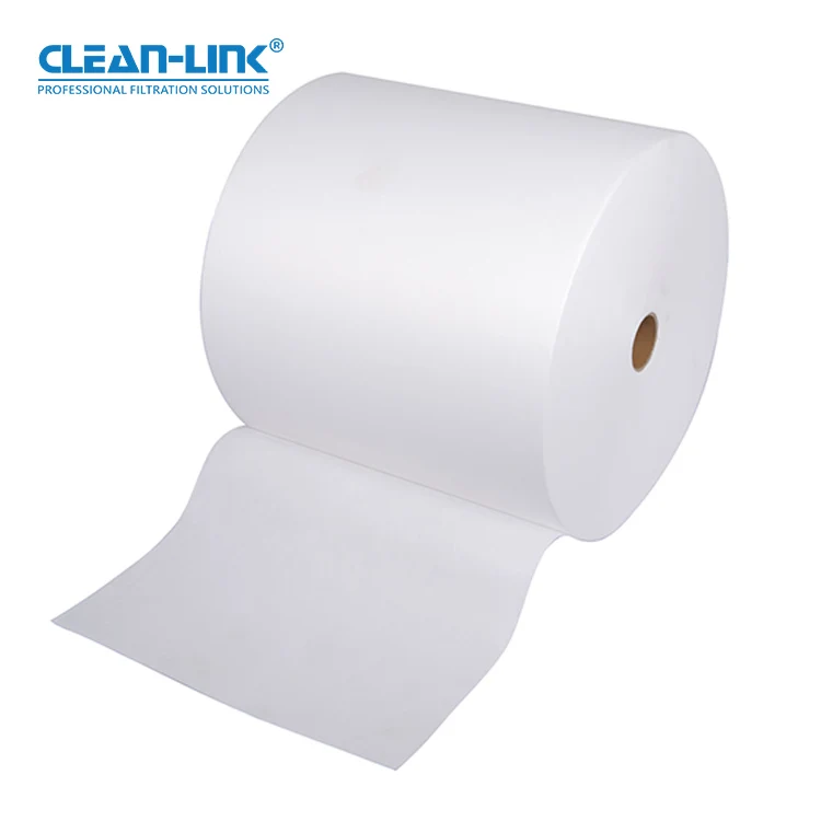 Customized Air Filter Sheet Mesh Air Purifier Filter Media Fiber Glass Paper