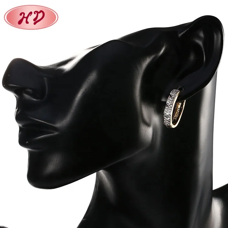 India Gold Earrings Fashion Trendy Daily Wear Gold Earrings Designs For Girls