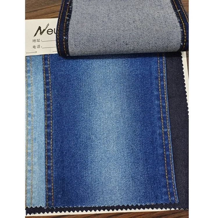 High Standard Gots Certified Organic Jeans Denim Fabric Printing