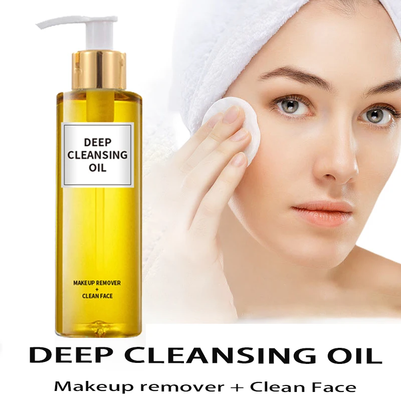 Private Label Moisturizing Makeup Remover Korean Face Deep Cleansing Oil