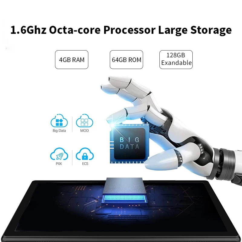 Cheapest gaming tablet android 100 4g dual sim tripal camera 10inches tablet 6gb ram