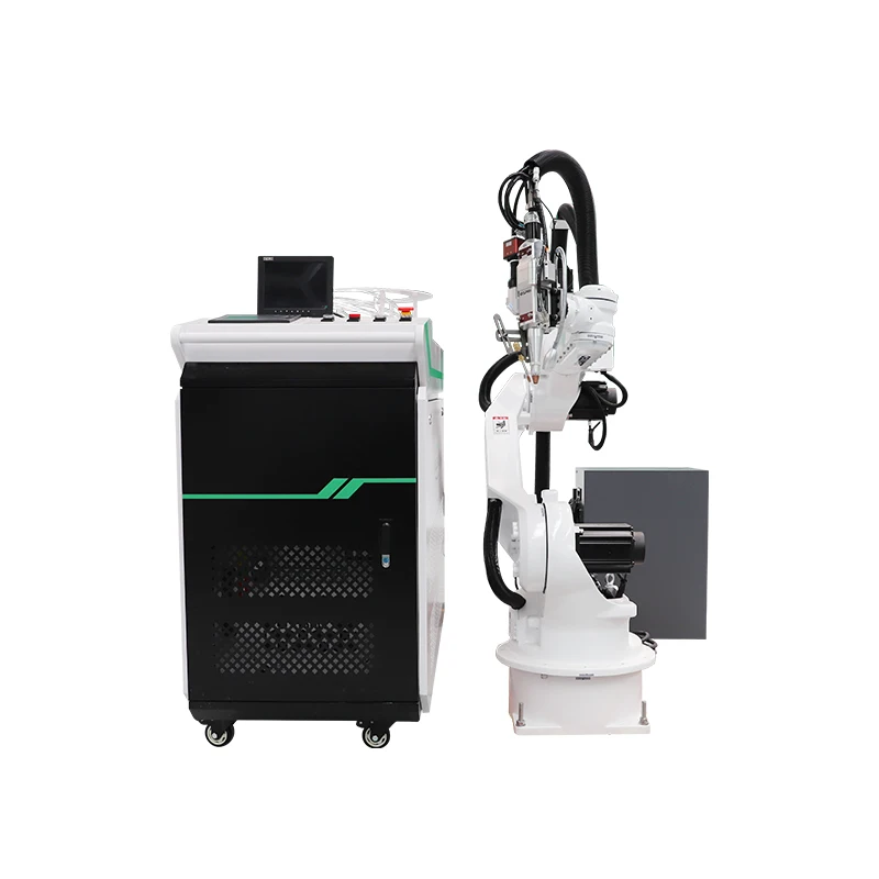 Laser Welder 3000W Automatic Robot Arm Fiber Laser Robotic Welding Machine For Corner Welding