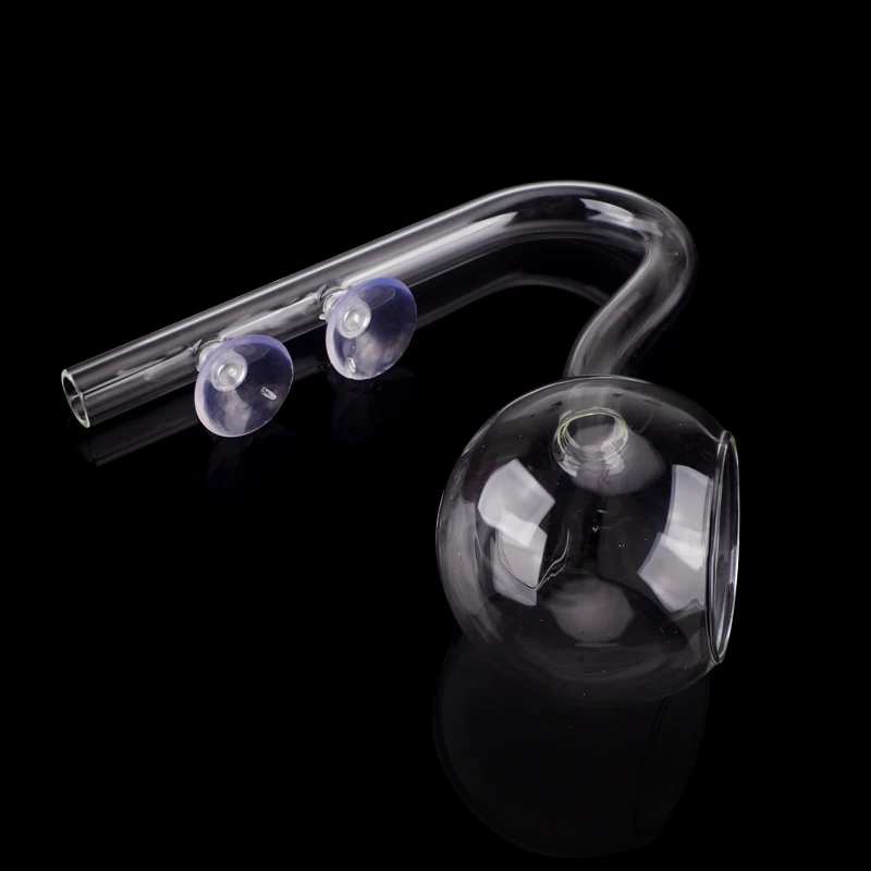 DEM S09-13 мака рот-скиммер со стеклянной трубки спин поверхности выход 12 мм аквариумный водяной бак растения фильтр для аквариума