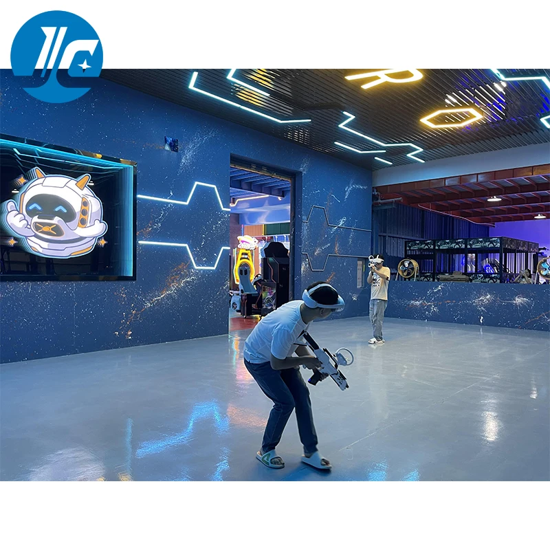 VR многопользовательская стрельба игры для групп