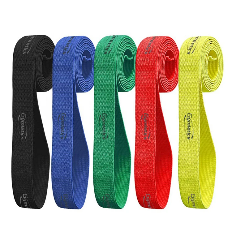 Custom Printed Fabric Hip Circle Non Slip Resistance Booty Pull Up Assist Bands