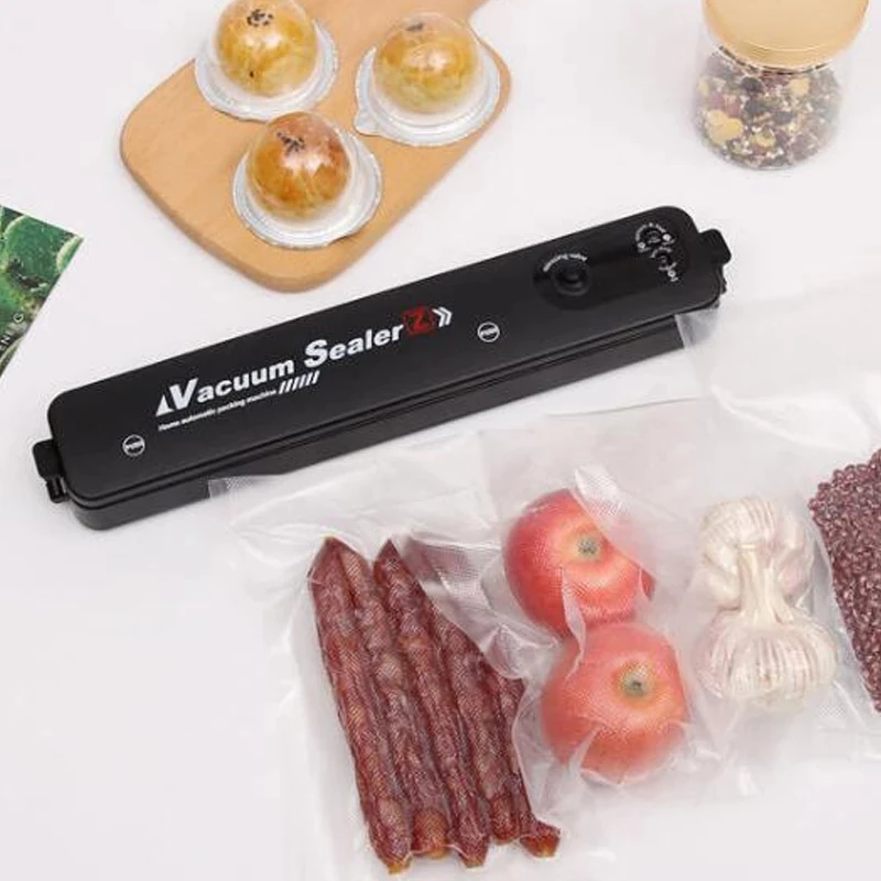 Free Gift 10pcs Saver, Bags Kitchen Vacuum Packer Machine Small Sealing Machine Food Vacuum Sealer Vacuum Sealer Machine/