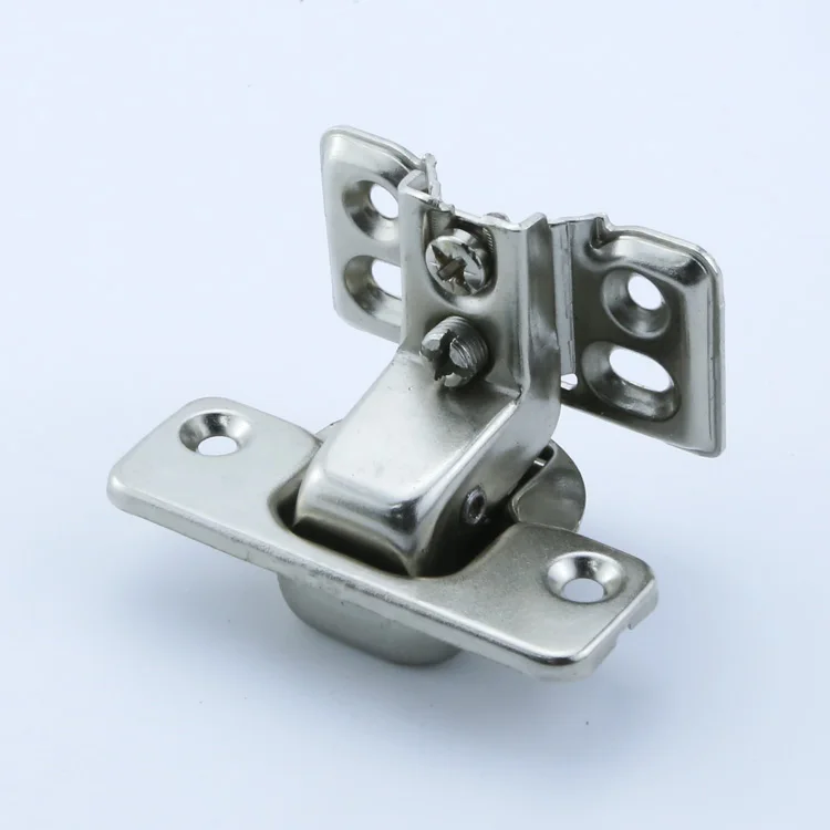 4 hole 2 way non soft close half overlay short arm kitchen cabinet hinge american hinge