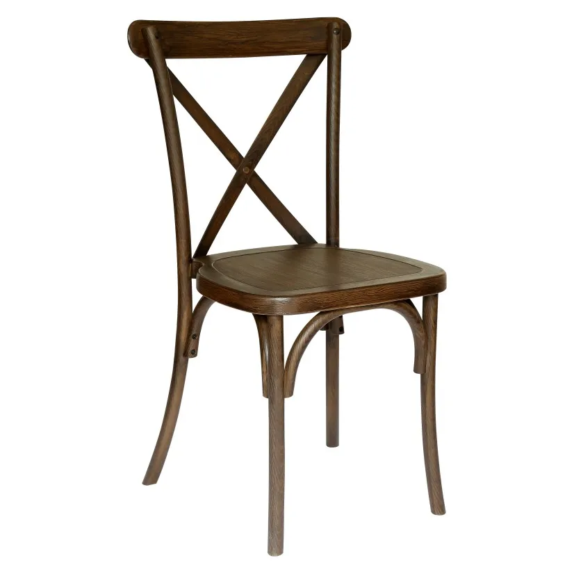 2024 New Antique Looking Resin Bentwood Party Chair