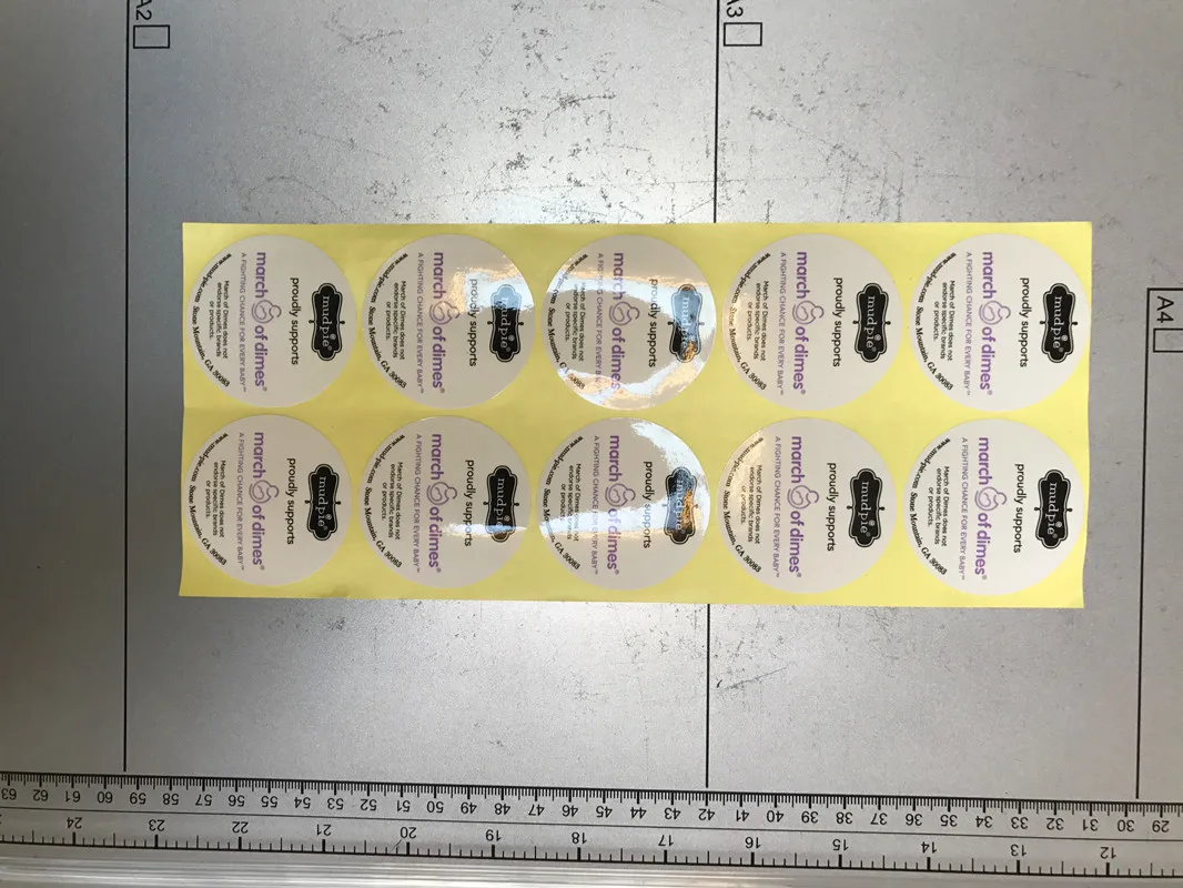 Eco Waterproof Low Moq Custom Private Brand Logo Sticker Fancy Adhesive Printing Paper Label Stickers