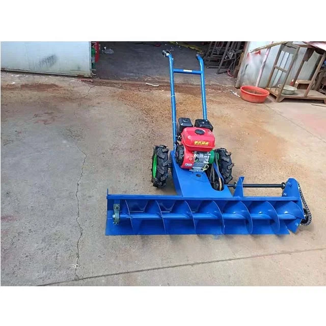 Jiaolong snowplow equipment  High-powered snow thrower  Hand-pushed snow throwing equipment Multifunctional snowplow