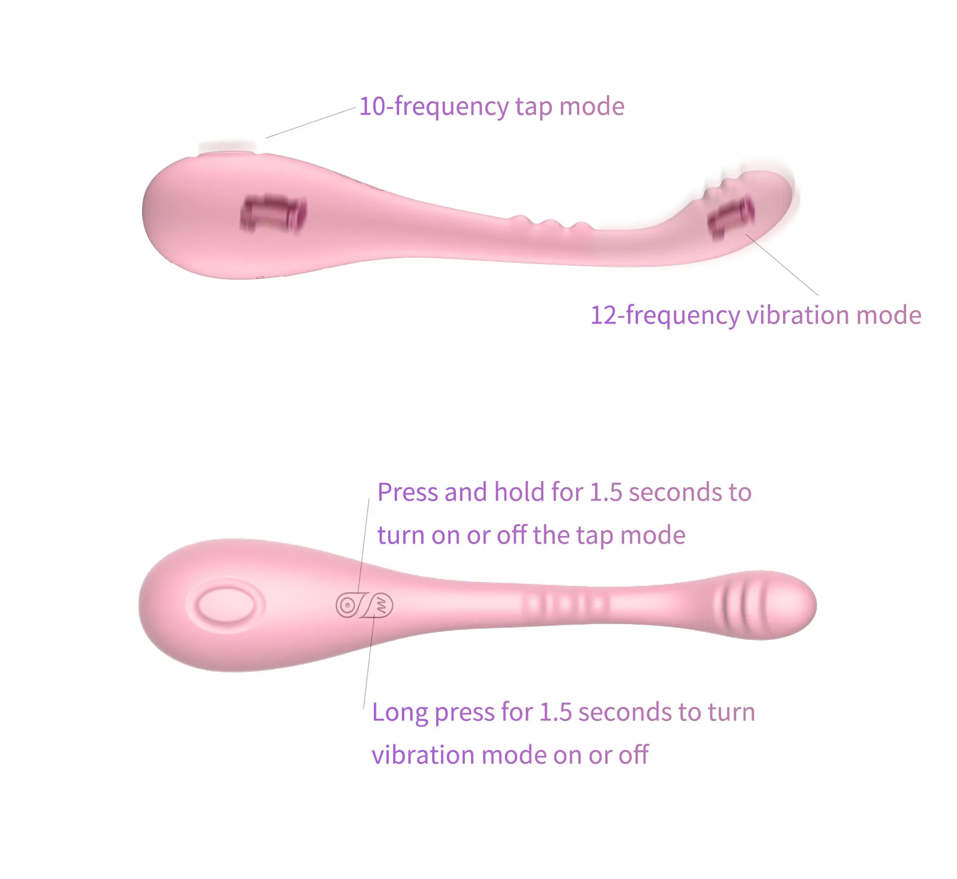 2 in 1 Electric Sex Toy Bendable Lipstick Vibrator G Spot Clitoris Nipple Sucking Flapping Egg Vibrator For Women Sexual Toy