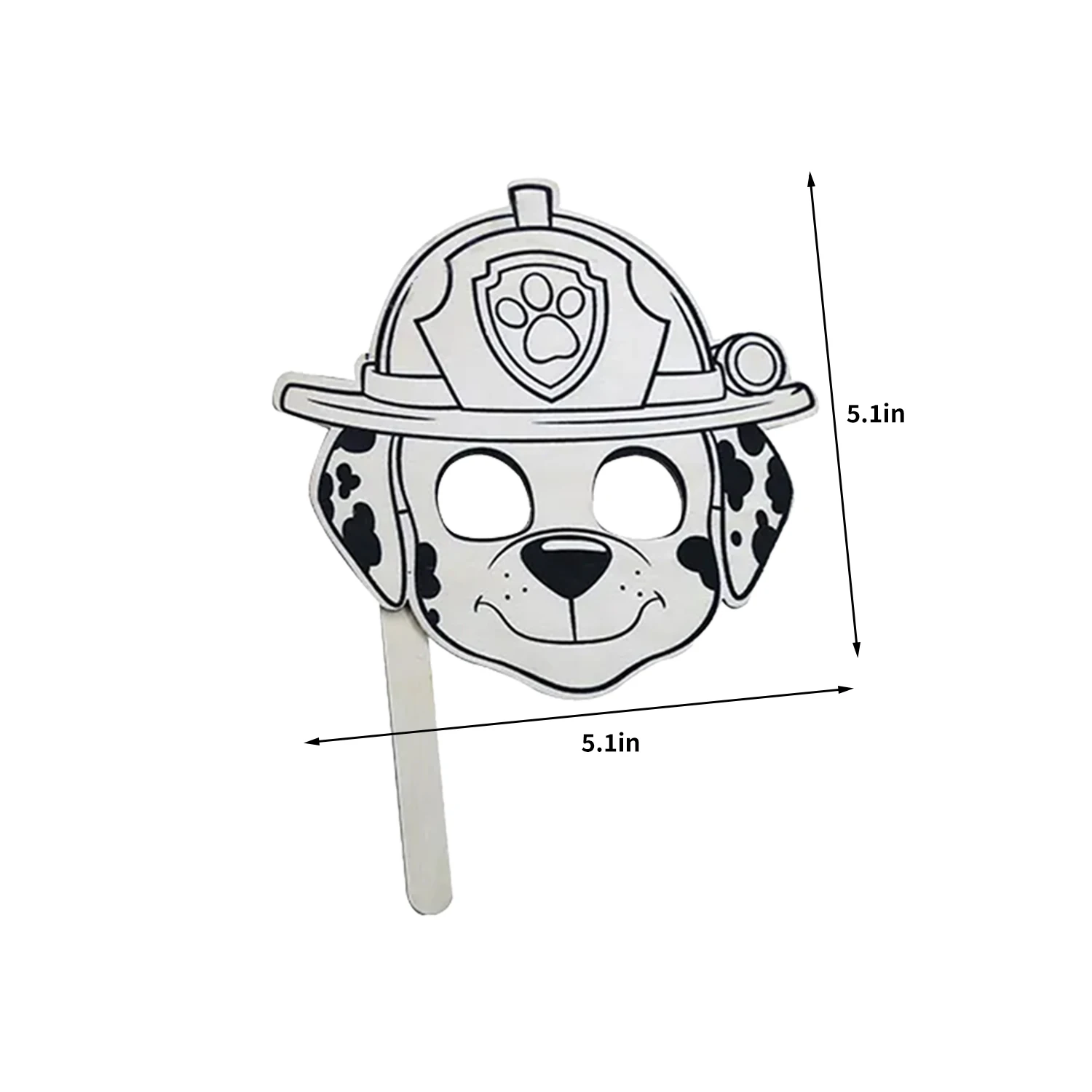 Unfinished 3mm Thick Wood Animal Masks for Kids Laser Cut and Polished Craft for Home Decor and Art Cut-Out Model