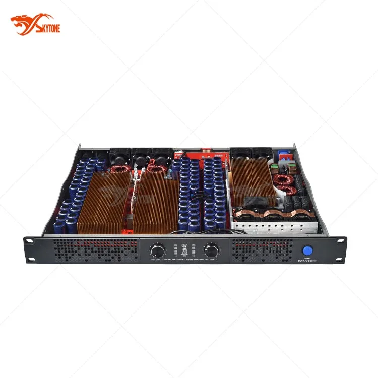 2X4800W широко напряжение Профессиональный высокой мощности 1U цифровой усилитель