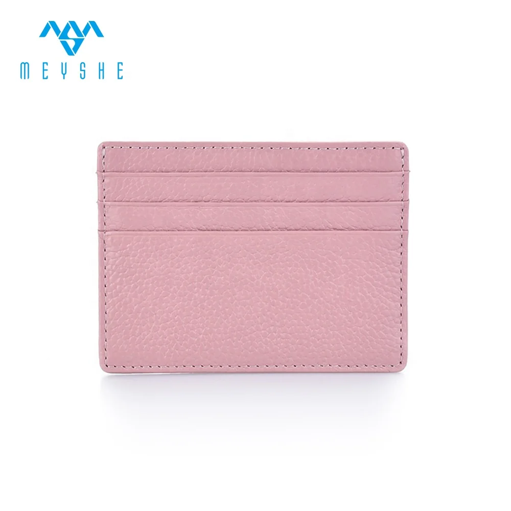 NEW Hot sale top genuine leather rfid blocking vip hotel card holder for women