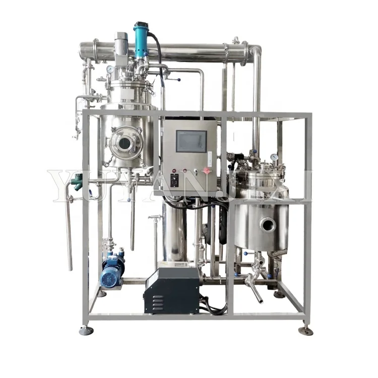 laboratory Chinese herbal medicine plant extraction and concentration unit fruit juice jam extraction and concentration machine