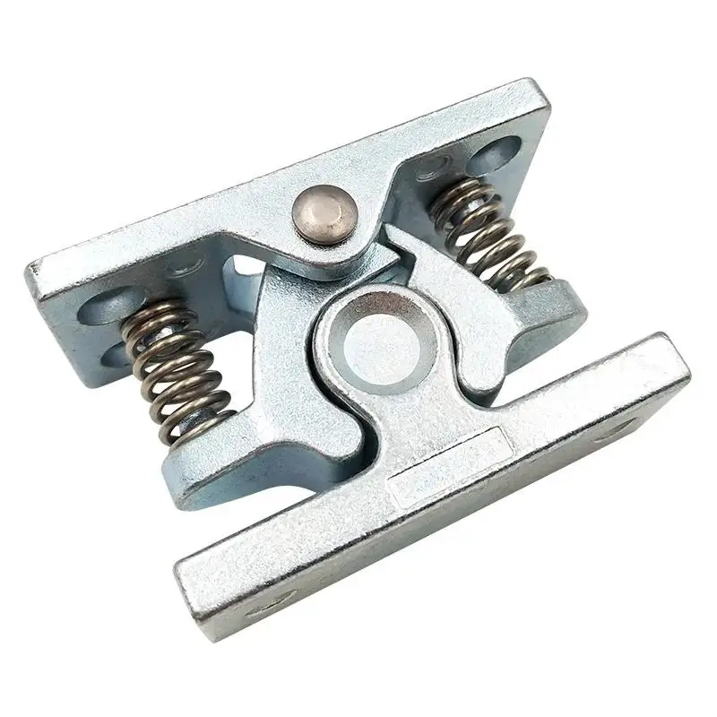 Silver Latch Rectangle Snap Hardware Cabinet Closet Furniture Door