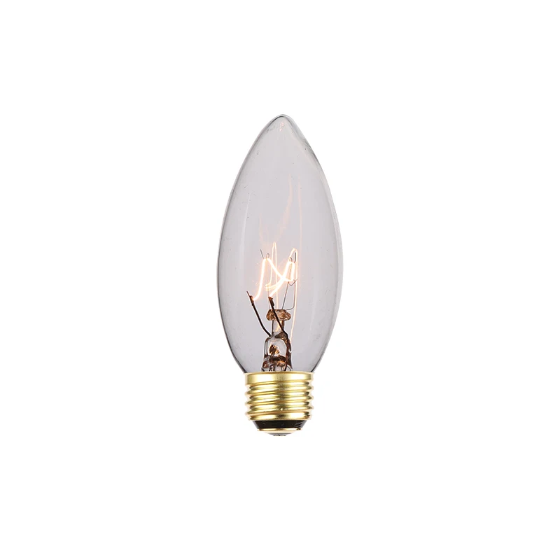 Decorative Christmas Bulb Replacements Cheap Filament Candle Bulbs C26 15w Incandescent Bulb