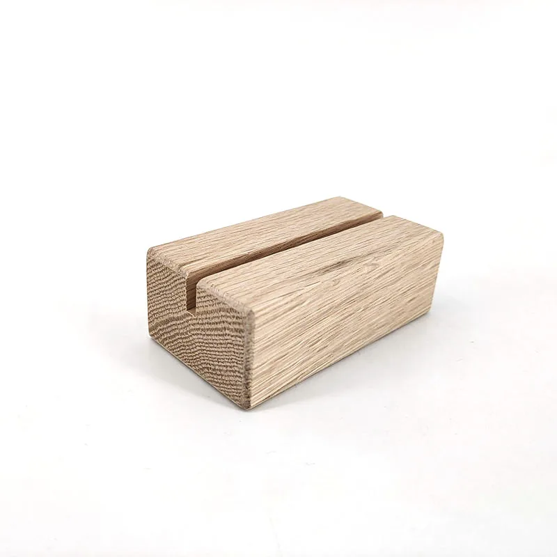 Custom Handmade Wooden Photo Stand Card Base Photo Frame Wood
