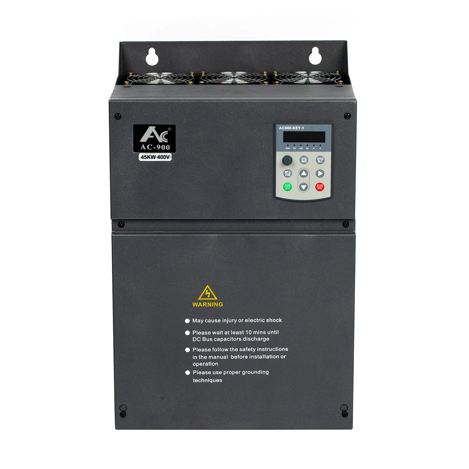 Anchuan AC Frequency Converter 50/60Hz Single Phase 3 Phase 220V 380V VFD with DC Reactor