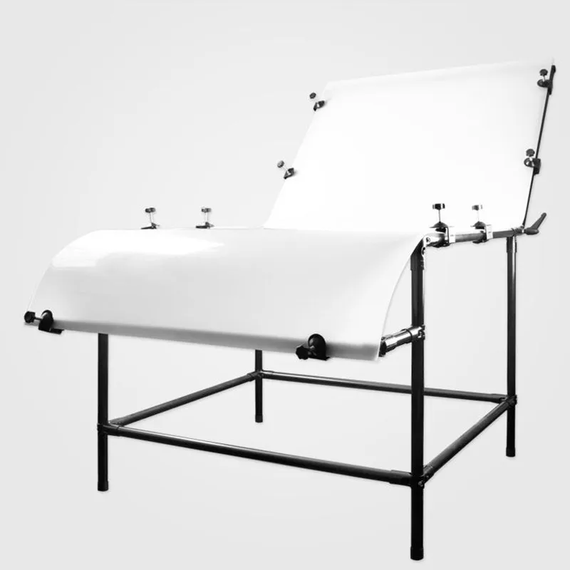
1x2m professional Shooting Table Photo Tabletop For Product Shoot PVC Backdrops Photography Camera Still life shooting table 