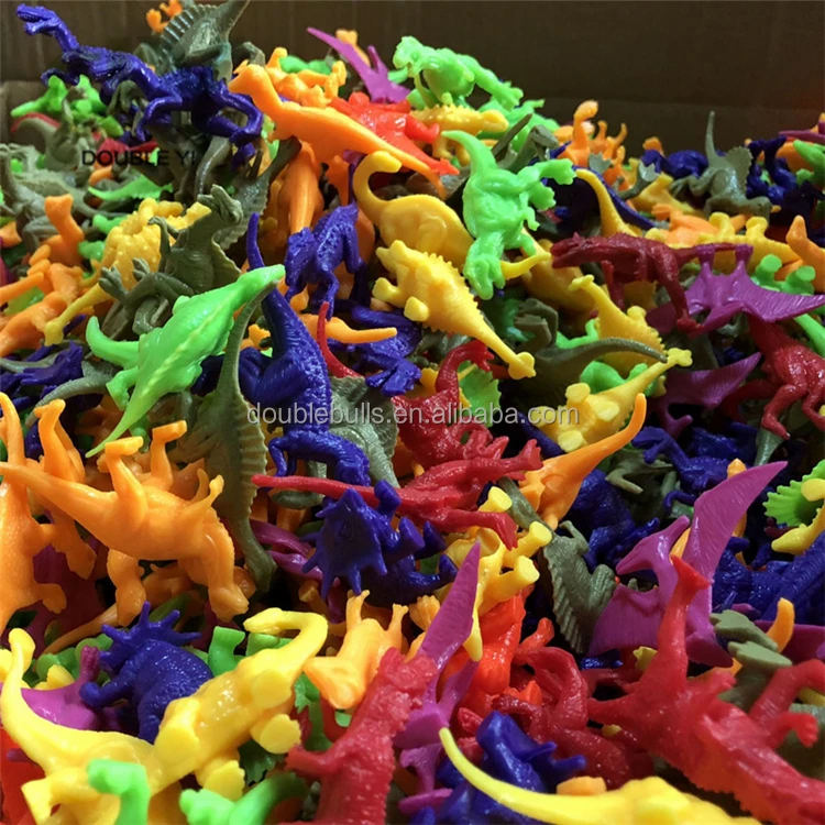 Wholesale cartoon cute children toys simple solid simulation 6cm dinosaur model toys