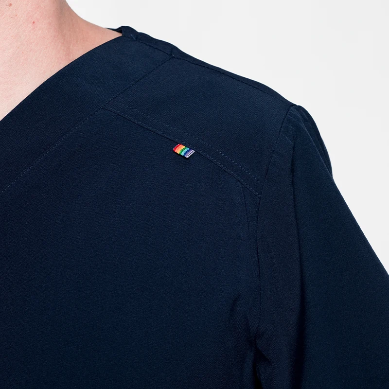 High Quality Filipina Uniforme Hospital Elasticity the Nurses Uniform for Work Odm Men Scrubs Uniforms Sets