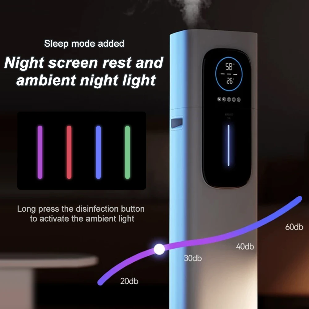 Air Humidifier Electric Aroma Electronic Ultrasonic Diffuser Home parts air purifier with humidifier machine