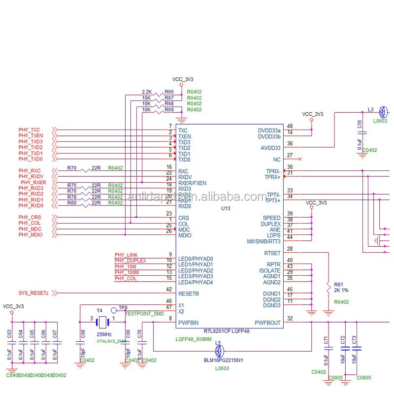 PCBA PCB circuit board schematic copy services