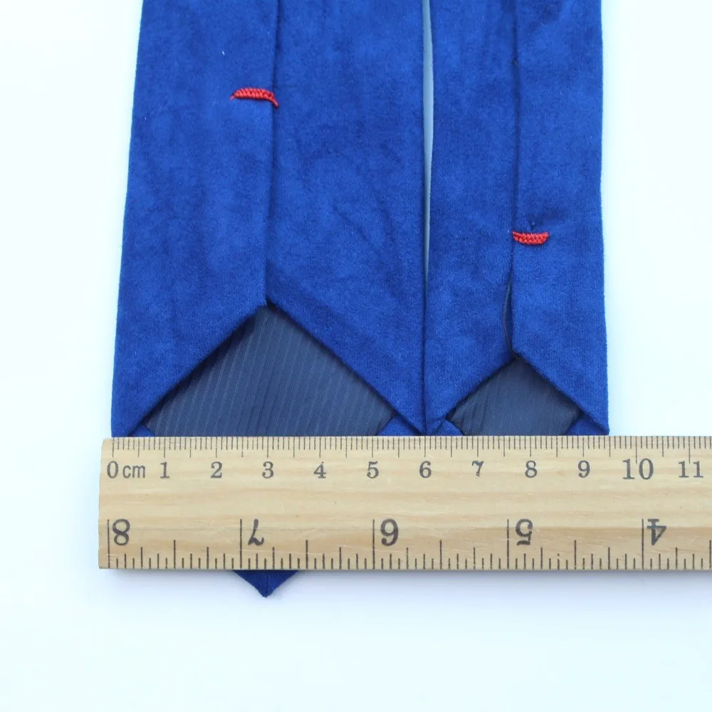 Модный однотонный мужской мягкий галстук Gravata свадебный узкий для жениха микрозамшевые