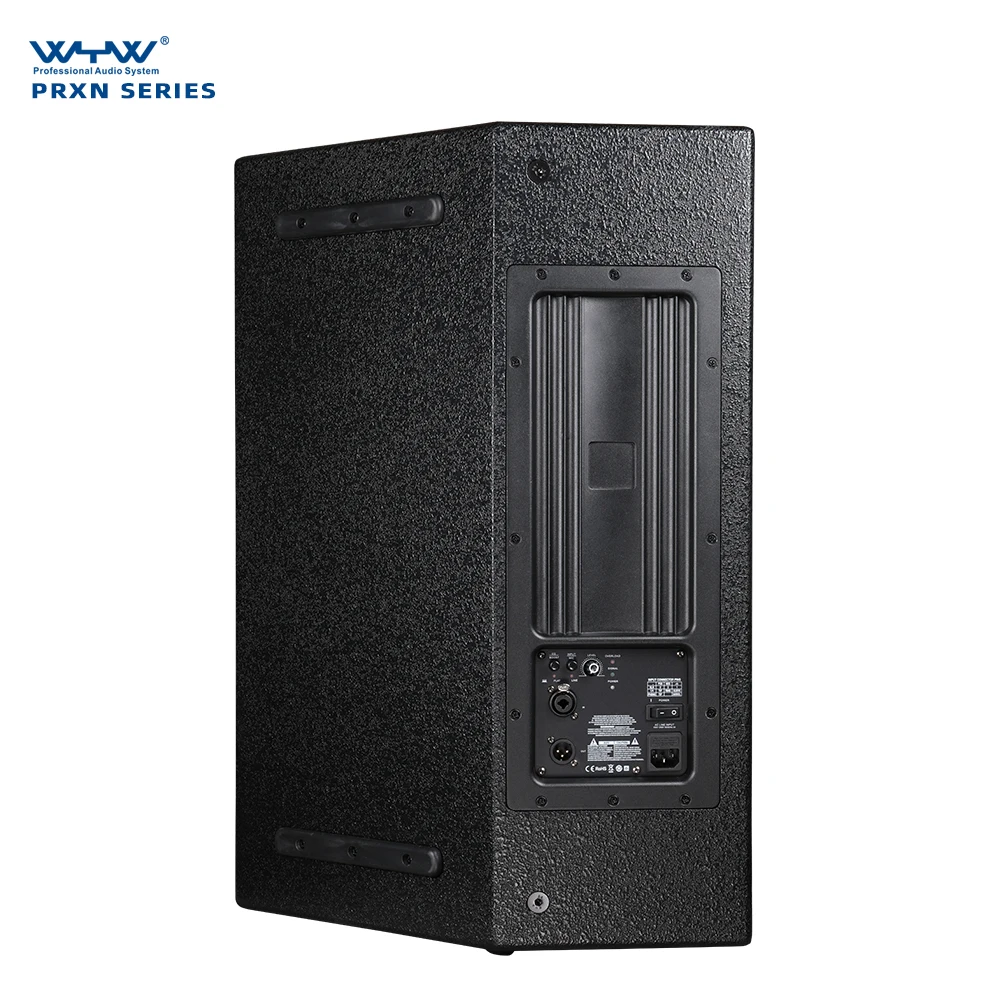15 inch Class D professional 500w + 500w 2-ways active stage loudspeaker