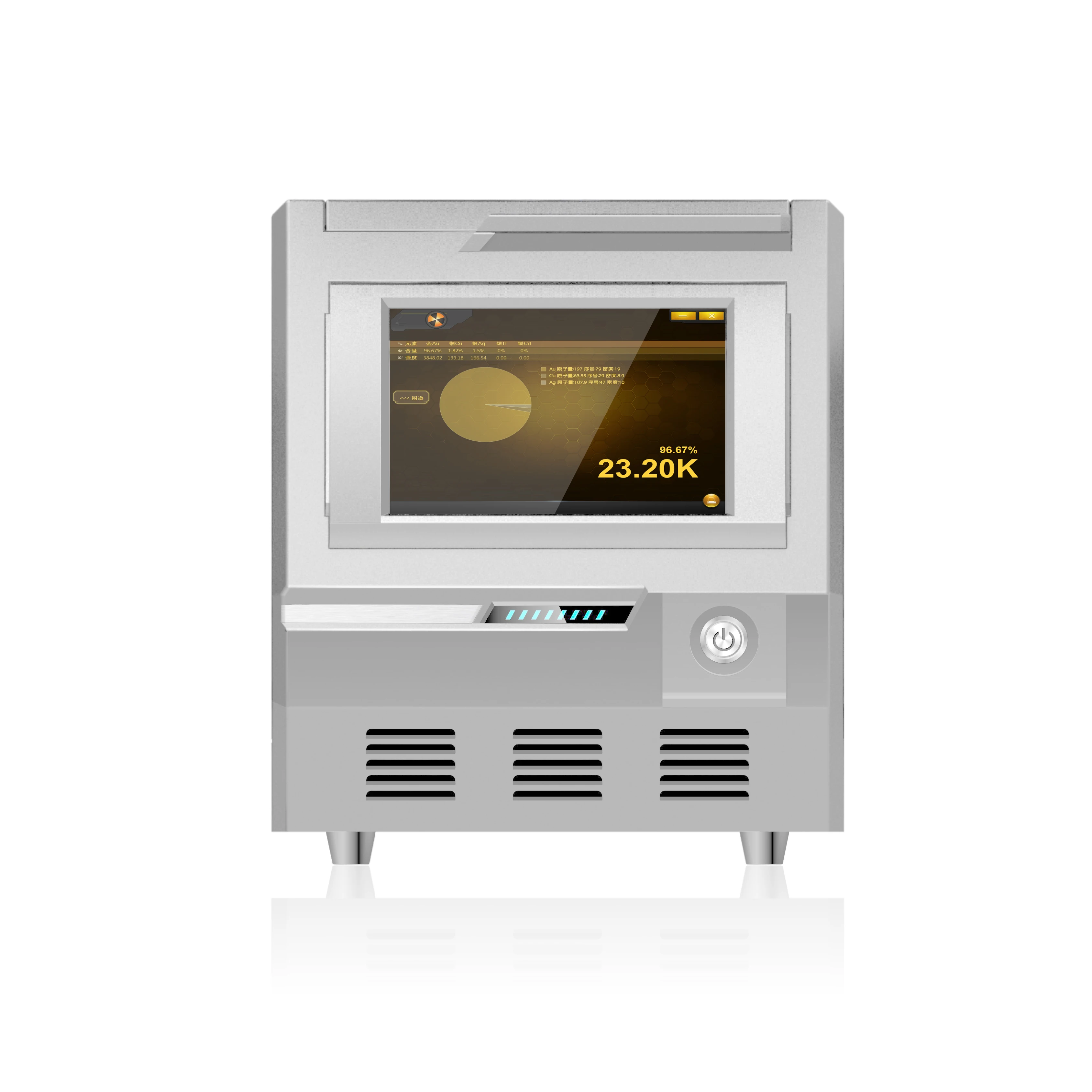  Высокоточный рентгенофлуоресцентный спектрометр xrf Золотой