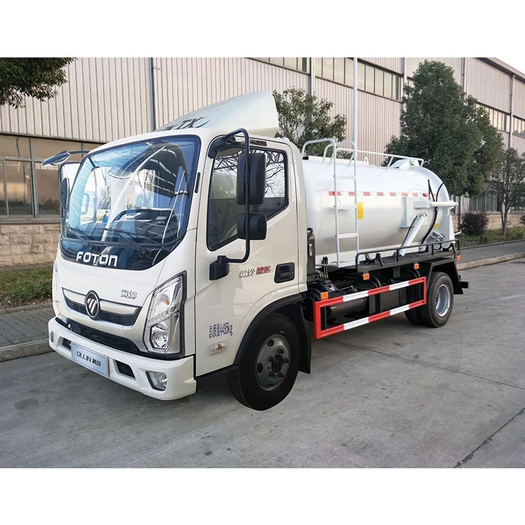 Euro 3 Sewage Tanker Truck Suction Trucks 2.771L