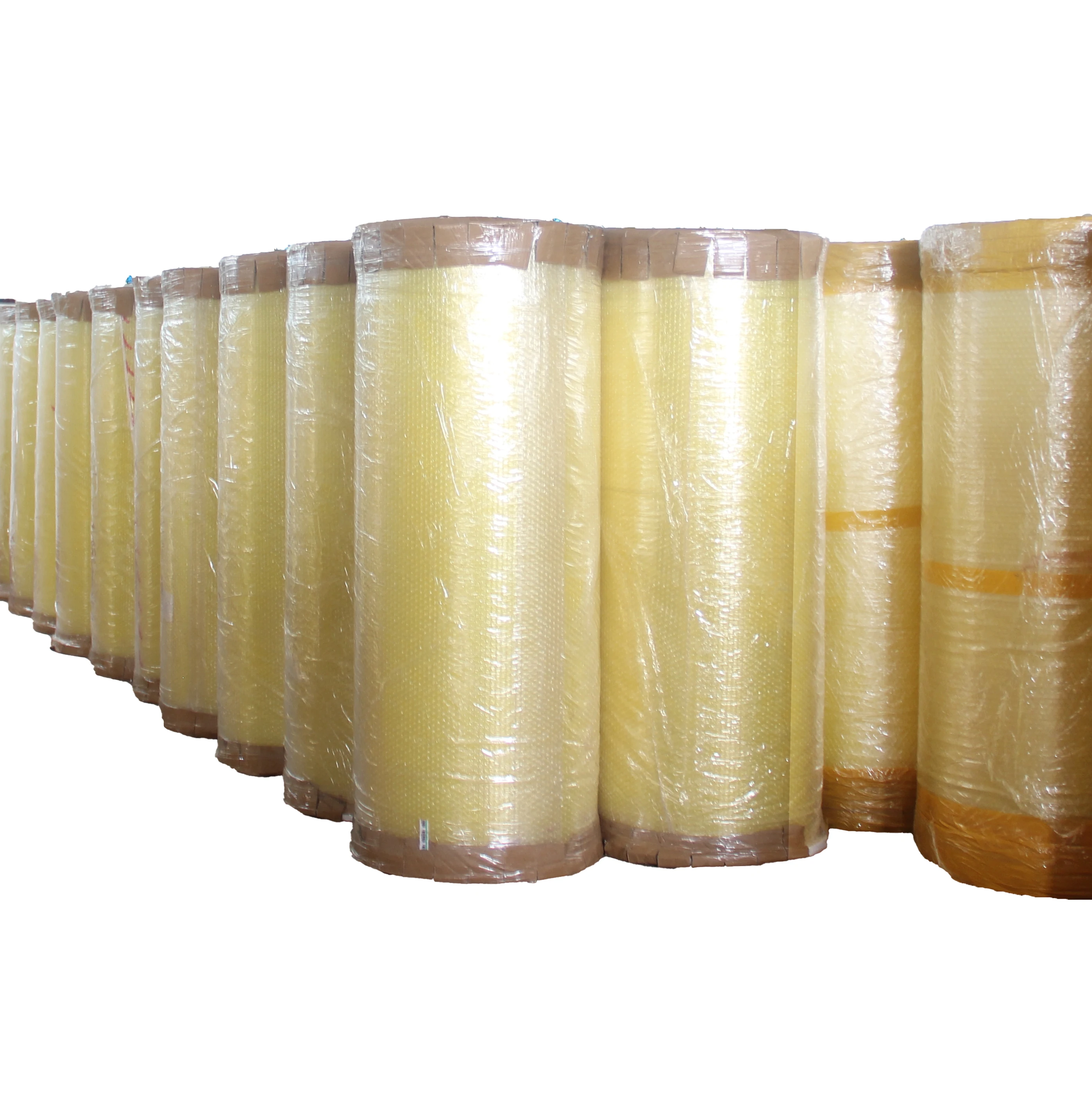 Yellowish Beige Clear  Color Bopp Packing Tape Jumbo roll Acrylic Glue Transparent BOPP Tape Jumbo Roll