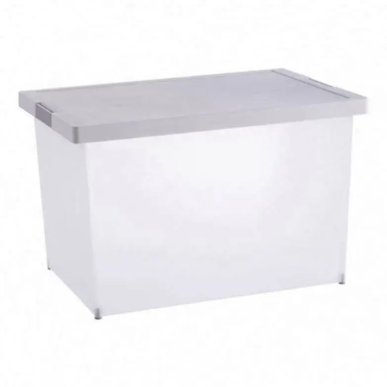 Elegent good looking storage box plastic modern storage basket home kitchen office storage organiser with handle