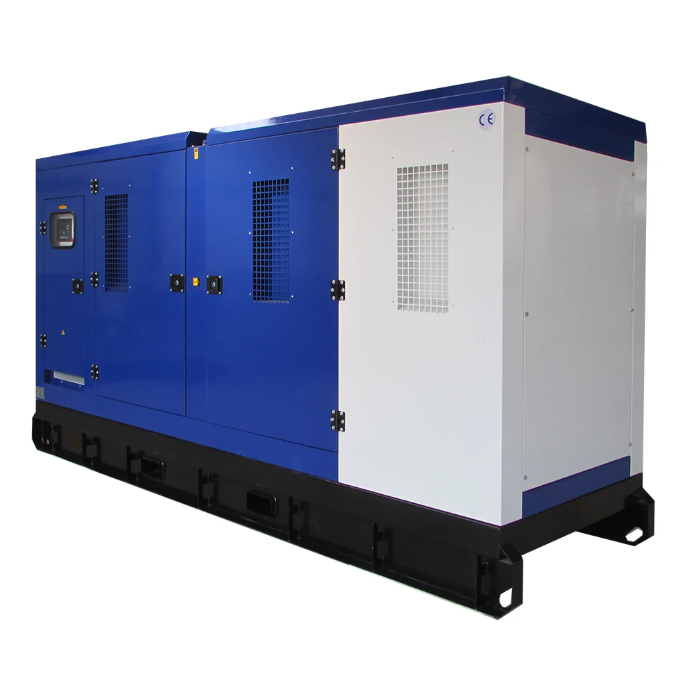 200kW 250kva Heavy Duty Water Cooling AC Three Phase Electric Start Soundproof Diesel Generator With Cummins Engine