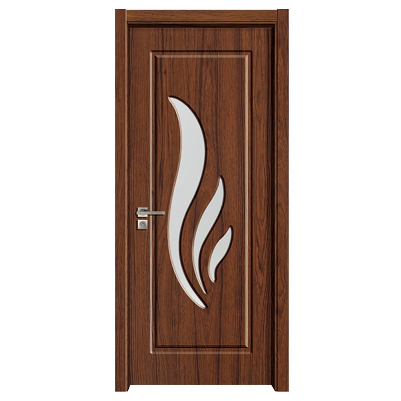
wooden room door swing pvc laminated door wood interior 