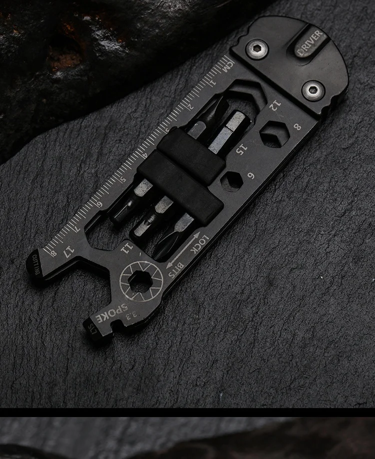 Miniutility Bike Convenient Multi-Tool Lightweight And Portable 24 In 1 Tool For Daily Using Premium Bike Accessories