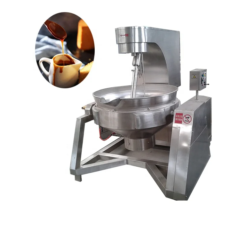 Caramel making machine cooking mixer machine chili sauce curry sauce tomato sauce jacketed kettle on hot sale at low price