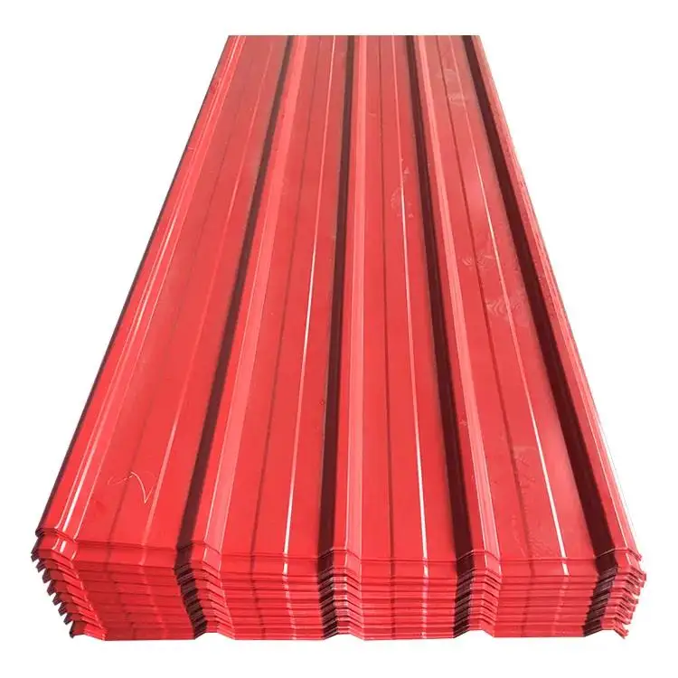 Customizable ASTM A653 Dx51d Z275 Gi PPGI PPGL Galvalume Color Coated Prepainted Galvanized metal roofing sheet