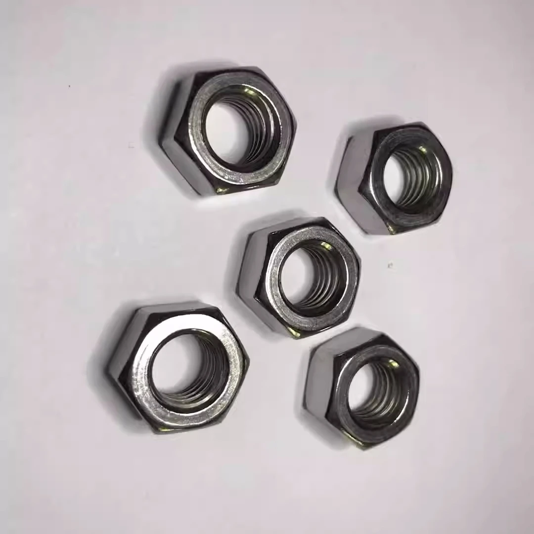 Top Ranking 1-7 MO Hexagon Nuts Cold Rolling Moly Hexagon Nut For Sapphire crystal