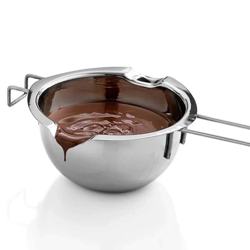 Metal Butter Sugar Cheese Hot Chocolate Pots Double Boiler For Diy Candle Candy Cake Tools Stainless Steel Melting Pot