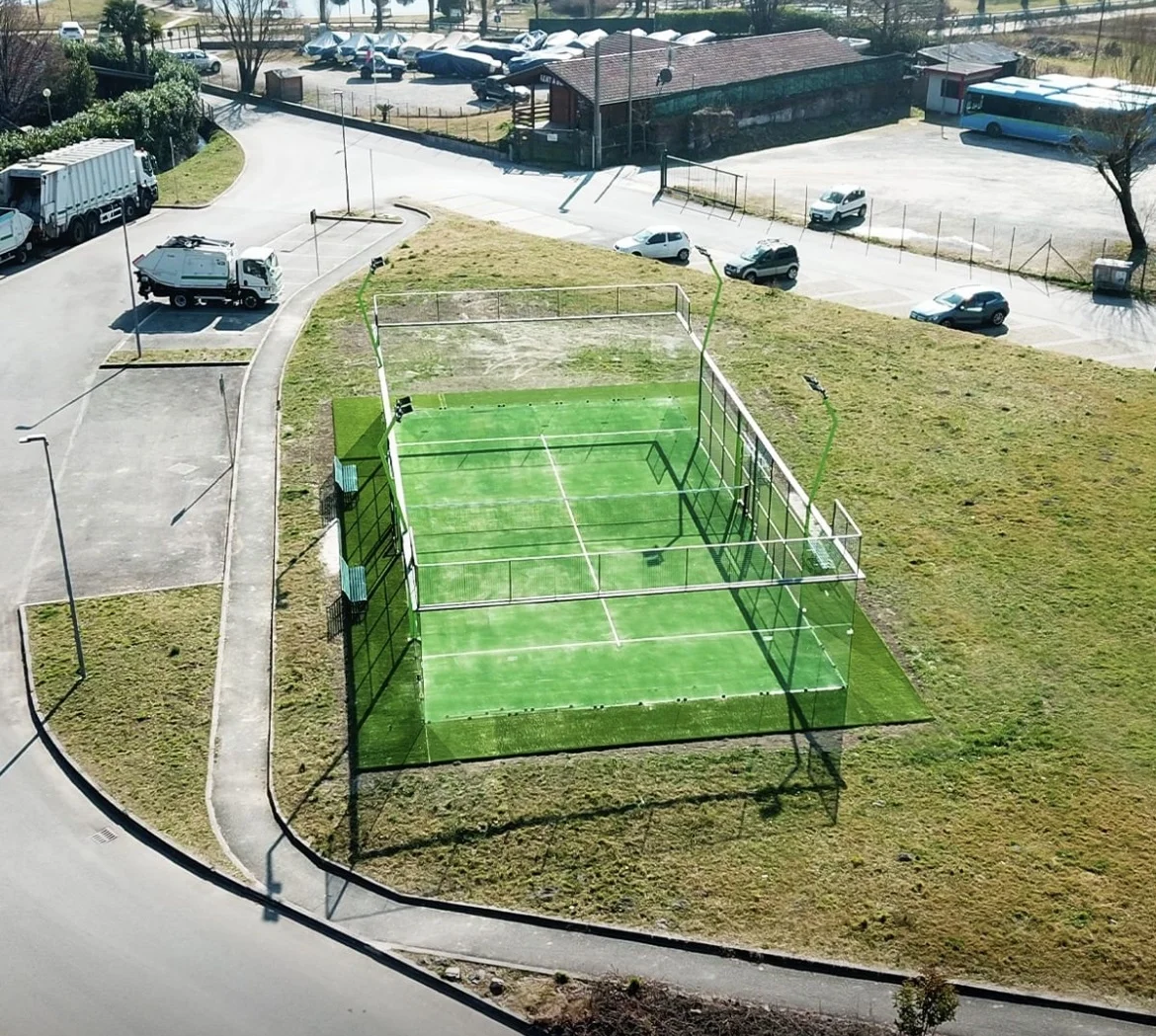 High Quality 10*20m Different Design Padel Court Padel Tennis Court Full Panoramic