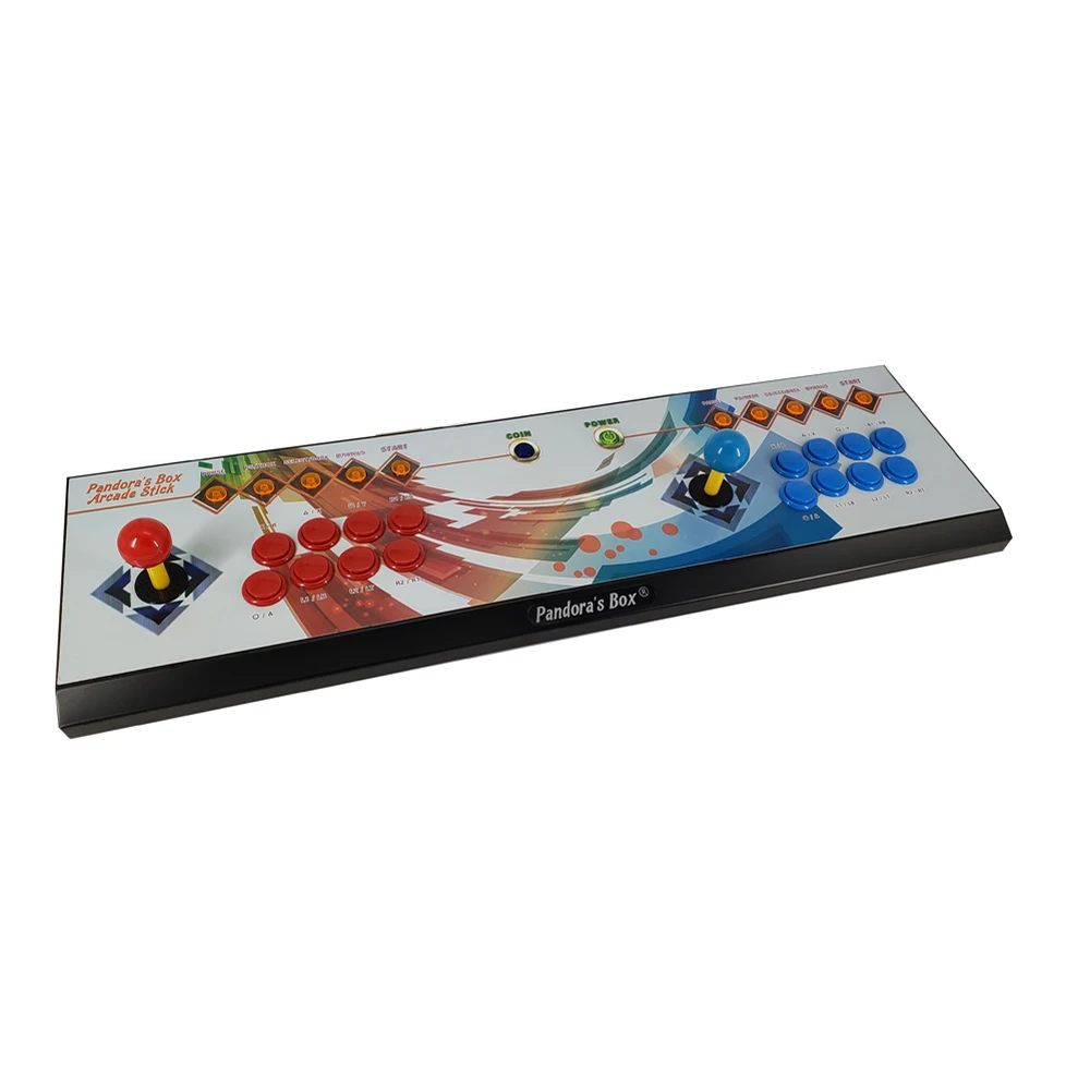Double joystick game controller with multi game 5000 in 1 arcade game board