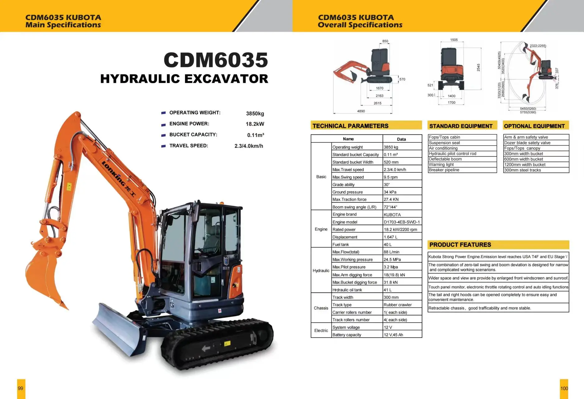 Lonking мини гусеничный экскаватор CDM6035 CDM6025 CDM6020 CDM6060 в продаже