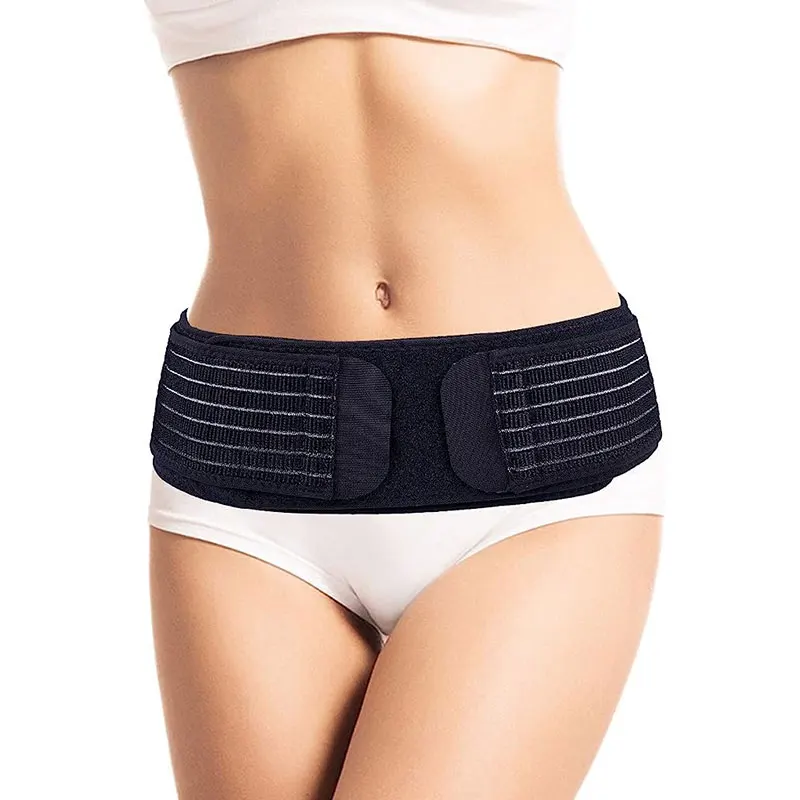 B&M Lower Back Pelvic Support Compression Si Joint Elastic Hips Slimming Belt Brace Pain Relief Sacroiliac Hip Belts For Women