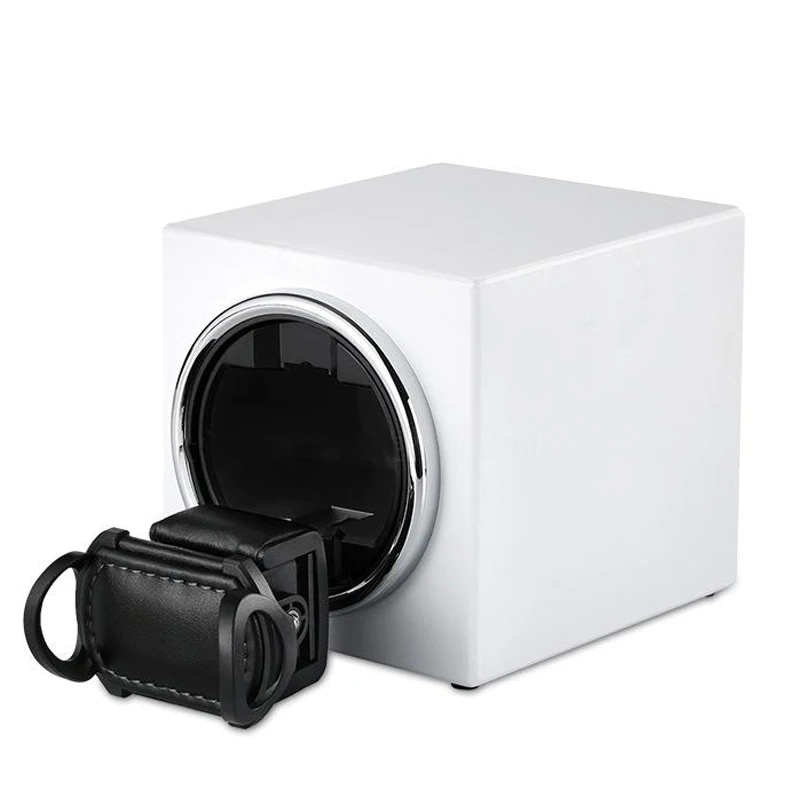 New Style Single Watch Winder Mini Motor Box Watch Case Matte Paint Watch Storage Box